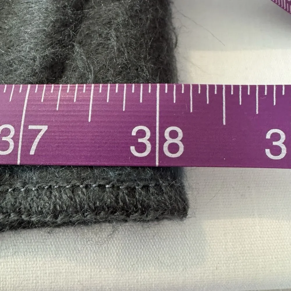 Shupaca Alpaca 80% Blend Striped Scarf 76” X 12” Blue Gray Soft Cozy Luxury